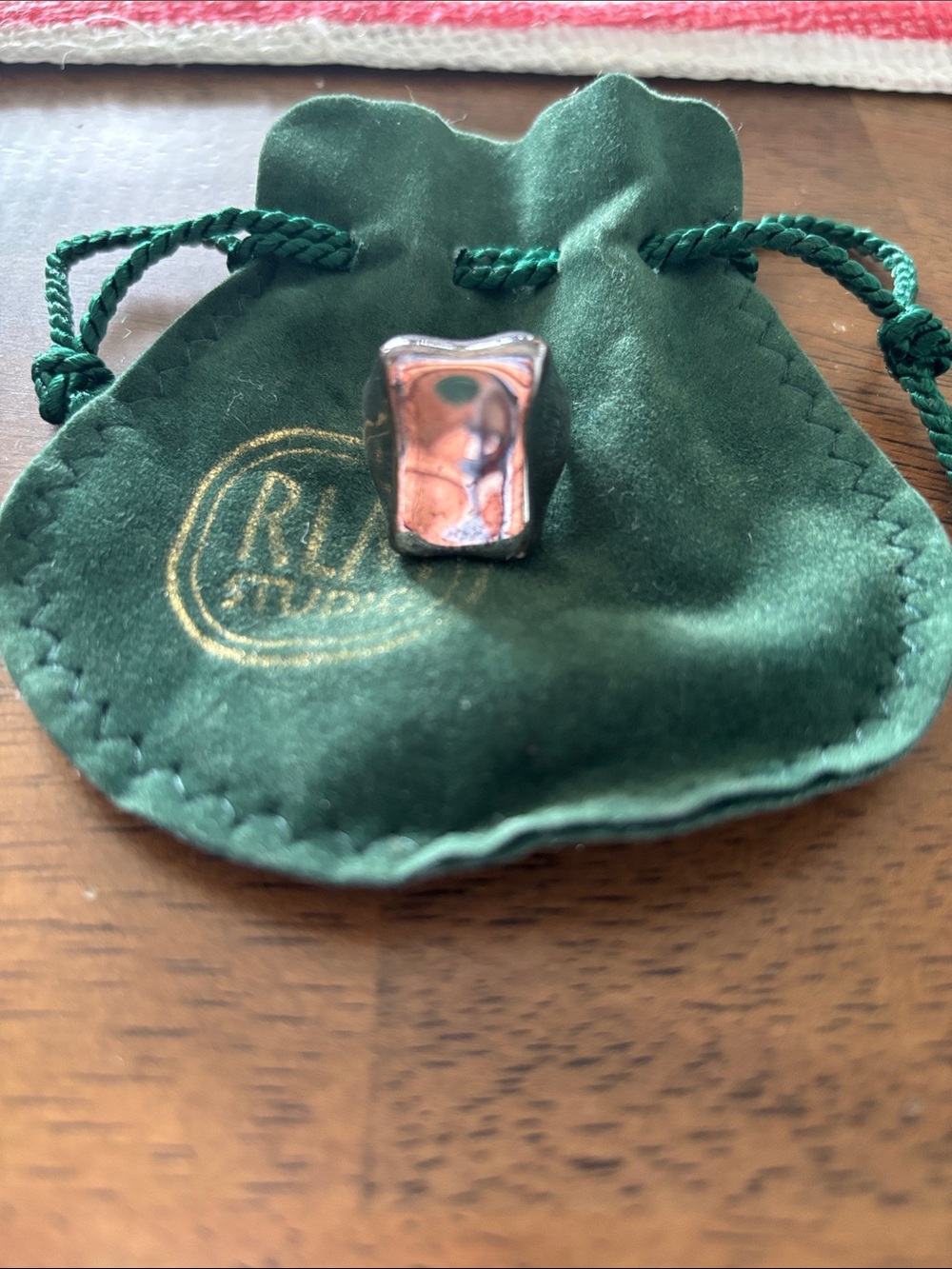 Robert Lee Morris Chunky Silver Statement Ring